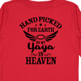 thumbnail image 4 of Inktastic Handpicked for Earth By My Yaya in Heaven with Angel Wings Boys or Girls Long Sleeve Toddler T-Shirt, 4 of 5