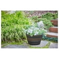 thumbnail image 5 of 22.5" Whiskey Barrel Planter with Wheels - 69.34 qt Outdoor Garden Pot - UV Resistant, Lightweight Resin Planter for Patio, Deck, Yard, 5 of 6
