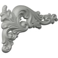 thumbnail image 4 of Ekena Millwork ONL05X09X01DA-R 9.75 In. W X 5.25 In. H X.62 In. P accent Architectural - Feuille de Damon Onlay- Droite, 4 of 4