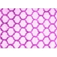 thumbnail image 1 of Ahgly Company Indoor Rectangle Trellis Pink Contemporary Area Rugs, 2' x 3', 1 of 4