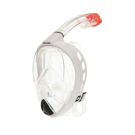 Seaclear Acrylic - Hydro-Swim SeaClear Vista Snorkeling Mask, White