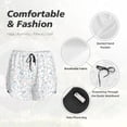 thumbnail image 5 of Disketp Household Appliances Print Women's Shorts Workout Shorts for Athletic Gym Running Shorts with Phone Pockets X-Large, 5 of 8