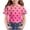 Red, variant on IFNWSV Girls Graphic T Shirts Short Sleeve Crew Neck Starry Print Summer Lightweight Breathable Soft Tee Black 5 Years