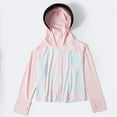 thumbnail image 3 of Hiijoy Girls Hooded Lightweight Sun Protection Jacket Upf 50+ Breathable Sun Shirt, 3 of 8