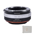 thumbnail image 1 of Adaptador de montura de objetivo PHOLSY para objetivos Nikon G/F/AI/AIS/D/AF-S para Sony E, 1 of 6