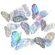 thumbnail image 1 of Colorido juego de 72 piezas de pegatinas tridimensionales de mariposas huecas, 1 of 6