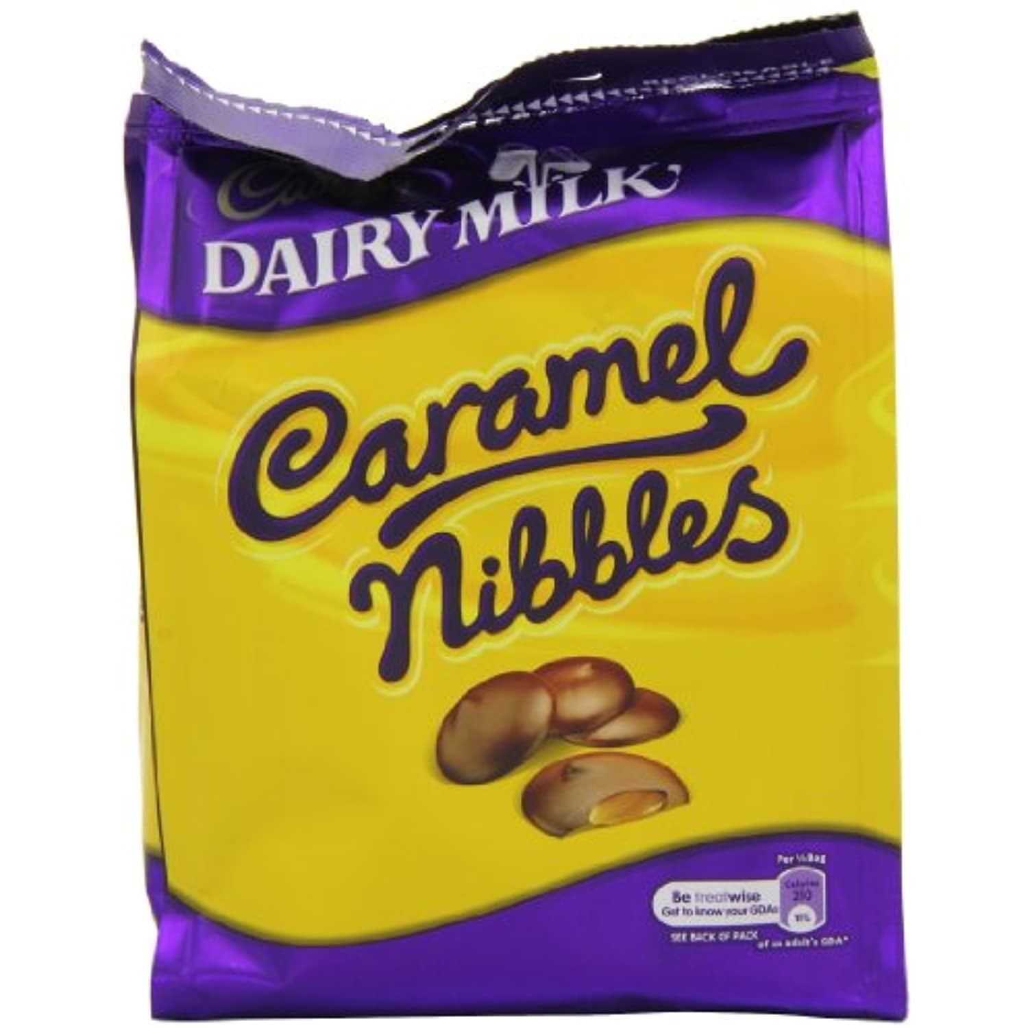 Cadbury Dairy Milk Caramel Nibbles 120 G (Pack Of 5)