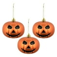 thumbnail image 2 of Decoraciones de calabaza colgantes para Halloween, suministros para fiestas, accesorios, adornos de bolas para interiores, Festival de vacaciones naranja mate, 2 of 8