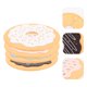thumbnail image 5 of WORGEOUS 4pcs Donut Coasters Papas decorativas de taza decorativa Cabas Nonskid Mapeop Mats Hermosas posavasos, 5 of 8