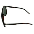 thumbnail image 5 of Kenneth Cole Reaction Mens Sunglass Dark Havana Plastic Aviator, KC1383. 52B, 5 of 6