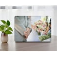thumbnail image 1 of for MacBook Air 13" Case 2017-2014/2013//2012/2011/2010 Rel. Model A1369 & A1466, Plastic Protective Case Hard Cover Cable Tie, Flower 1733, 1 of 5