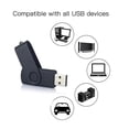 thumbnail image 3 of Flash Drive 32GB USB 3.0 Flash Drive 32GB Thumb Drive USB Drive Large Capacity Jump Drive Rotary Pen Drive with LED Indicators (10PACK * 32GB USB 3.0 BACK), 3 of 5