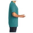 thumbnail image 3 of Mens Core Blend Cotton/Polyester Tee Shirt Jade Green XL, 3 of 6