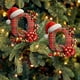 thumbnail image 3 of Adornos Navideños con Monograma Acrílico de 26 Letras y Gorro de Papá Noel | Adornos Colgantes 2D para Árbol de Navidad | Decoración Navideña para El Hogar | Adornos Navideños Multiusos para Chimenea, 3 of 5
