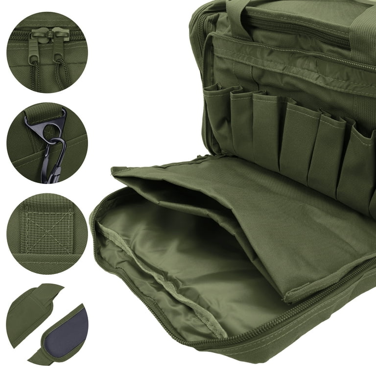 Osage River Deluxe Tackle Bag with 4 Tackle Box Organizers, Heavy