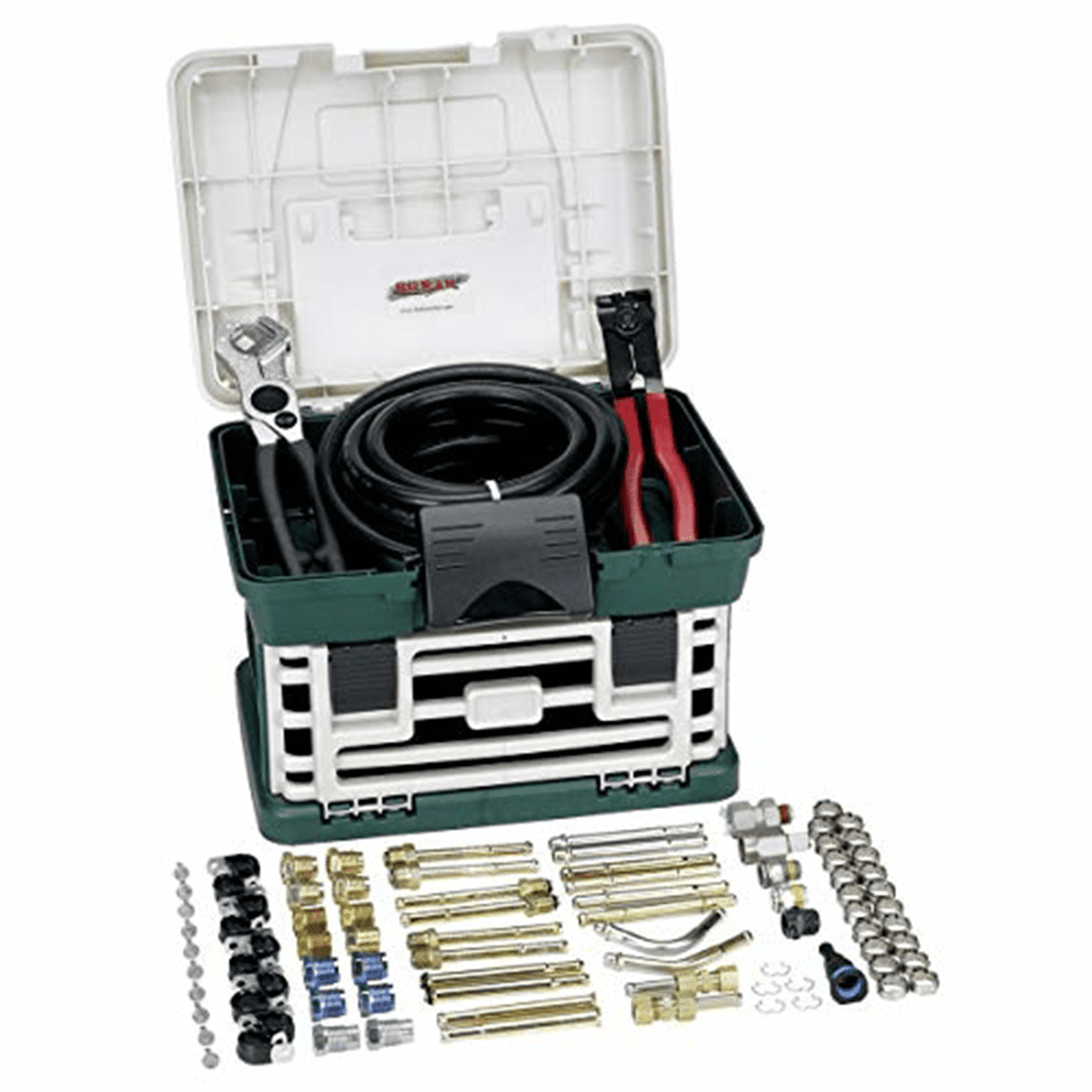 SUR&R Auto TR555 Deluxe Transmission Oil Cooler Line Repair Kit