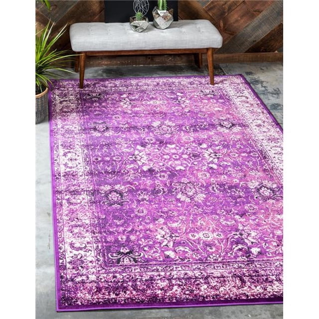 Unique Loom 3134705 2 x 3 ft. Imperial Bosphorus Rectangular Rug, Lilac