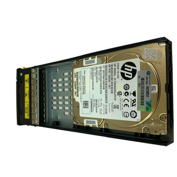 Pre-Owned HPE 900 GB Hard Drive, 2.5" Internal, SAS (6Gb/s SAS)