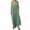 Green, variant on Wdgfv Women's Casual Summer Dress with Adjustable Straps and Front Pocket Round Neck Sleeveless Long Flowy Maxi Dress for Everyday Comfort Yellow S