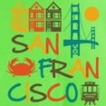 thumbnail image 3 of CafePress - San Francisco T Shirt - Light T-Shirt - CP, 3 of 4