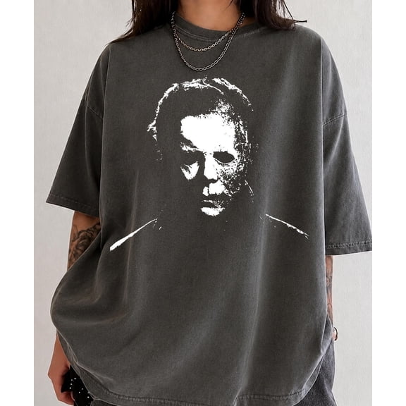 Vintage Michael Myers Shirt, Halloween Horror Tee, Vintage Slasher Movie T-Shirt, Horror Graphic Tee