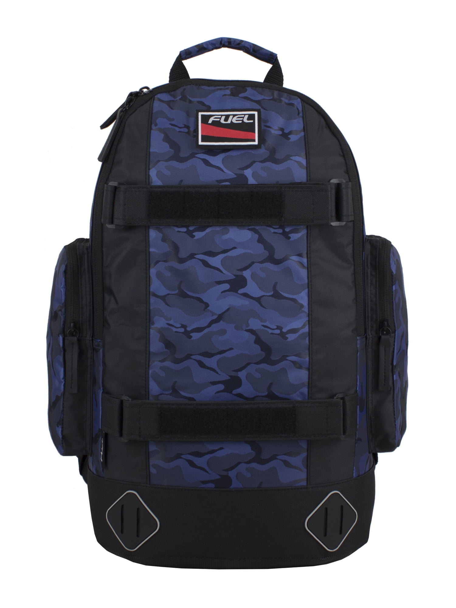 Fuel Unisex Pro Skater Blue Backpack with Adjustable Dual Straps
