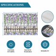 thumbnail image 6 of Spring Purple Flowers Placemats Set of 12, Farmhouse Leaves Fences Gray Plaid Placemats for Dining Table, Place Mats for Kitchen Tabletop, Waterproof Wipeable Dining Table Mats Set, 6 of 9