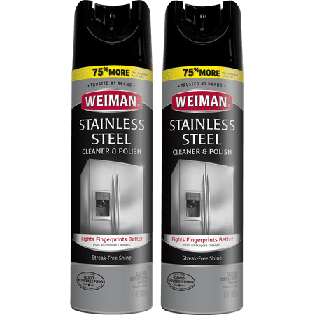 Weiman Stainless Steel Metal Polishes, 17 Ounce