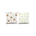 thumbnail image 1 of Easter Pillow Covers Easter Bunny Home Decoration Eggs Hunt Decorative Throw Cushion Case Set of Two Pillows, 1 of 1