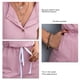 thumbnail image 4 of Mono Corto Para Mujer, Mono Sin Mangas, Color Puro, Escote, Botón, Cintura Media, Informal, Elástico, Mono Corto Para Mujer, Rosa S ANGGREK Otros, 4 of 6