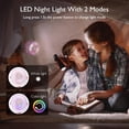 thumbnail image 6 of Momcozy 8000mAh Portable Stroller Fan, 27H Ultra-long Battery Life Detachable 4 Speed 360°Rotate LED Night Light with 2 Modes, USB Rechargeable Handheld Cooling Fan for Travel/Car Seat/Bedroom, 6 of 8