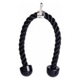 thumbnail image 3 of Bridas para cables con cuerda para tríceps con 2 asas de ejercicio + 3 clips de mosquetón para, 3 of 5