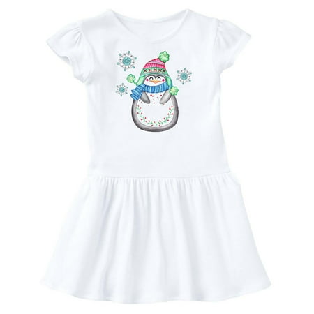 

Inktastic Winter Happy Penguin Gift Toddler Girl Dress