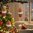 thumbnail image 6 of Anhility Ice Cream Ornament, Ice Cream Ornaments for Christmas Tree Ice Cream Christmas Ornament Decorations Ice Cream Hanging Ornaments Keepsake Gifts for Ice Cream's Lovers Favors, 6 of 6