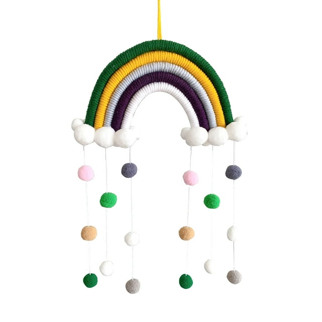 Xihbxyly En Venta Colgante de Decoración de Habitación Infantil Colgante de Decoración de Pared Tejido