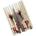 thumbnail image 1 of Cortina de ducha temática de Halloween Ducha de baño Bañarse Drapeado sangriento Decoración de miedo de vacaciones kenally HA000140-00B, 1 of 4