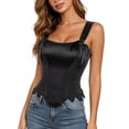 thumbnail image 7 of NTACZA Womens Tank Tops Summer Cropped Scoop Neck Casual Slim Sleeveless Going Out Tops, 7 of 7