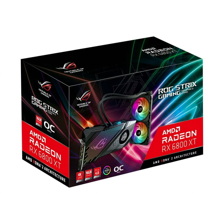 ROG Strix LC Radeon™ RX 6800 XT OC Edition 16GB GDDR6