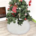 thumbnail image 4 of Falda Del Árbol de Navidad Color Sólido Falda Del Árbol de Navidad Conjunto de Navidad Decoración Del Árbol de Navidad Decoraciones Del Árbol de Navidad, 4 of 6