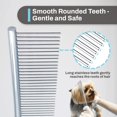 thumbnail image 2 of The Doodle Brush Dog Combs for Grooming - Metal Dog Comb For Dog, Poodle Comb, Doodle Dog Grooming Comb - Metal Comb For Dog Great for Poodles, Labradoodle, Cockapoo & Goldendoodle - Finishing Combs, 2 of 5