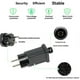 thumbnail image 4 of 24V 0.3A Plug LED Light Strip Power Supply LED Transformer Plug Adapter IP44 Waterproof Christmas Lamp Adapter EU PLUG, 4 of 5