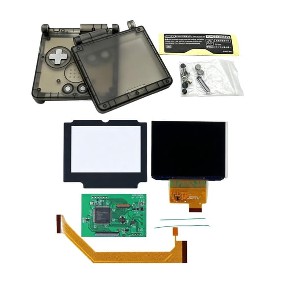 V4 IPS SP Backlight Backlit LCD For Game Boy Advance SP Shell Case