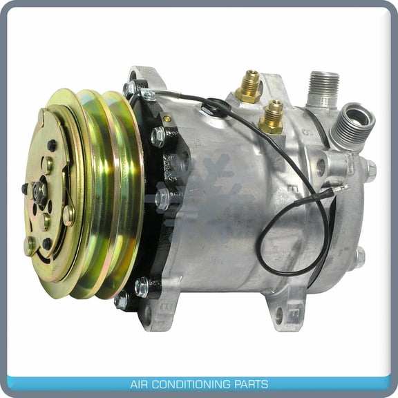 New A/C Compressor Sanden SD511 & H07 - 12V - 2A Groove - 5104 QR