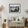 thumbnail image 4 of Historic Framed Print, [Cuban War Minister Fulgencio Batista with his wife and officers of her military womens' legion, Cuba, 1935-36], 17-7/8" x 21-7/8", 4 of 9