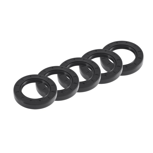 Sello de Aceite Universal TC Doble Labio con Resorte de Acero 45x70x12mm Alta Presión Caucho NBR 5 Pcs