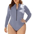 thumbnail image 4 of Adult Woman Swimsuit Plus Size Swim 1 Piece Swimsuits Bathing Suits Plus Size Swimwear, 4 of 9