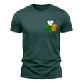 thumbnail image 4 of COSFO St Patricks Day Mens T-Shirts Crew Neck Workout Cotton Short Sleeve Basic Tops Breathable Pullover Loose Fit Mens Graphic Tees, 4 of 4