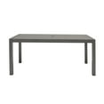 thumbnail image 5 of Solana 5 piece Outdoor Aluminum Dining Set in Cosmos Grey Finish with Wood Top, 5 of 8