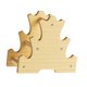 thumbnail image 4 of Soporte para mancuernas, estable y profesional, color marrón, de 3 niveles, para fitness. L, 4 of 8