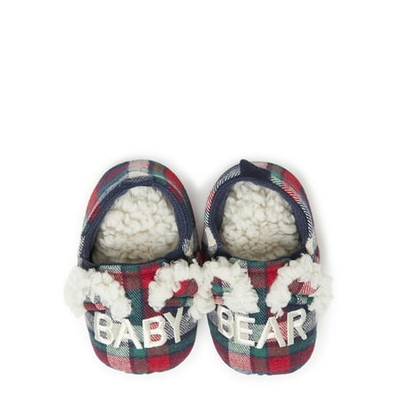 Dearfoams Cozy Comfort Baby Bear Closedback Slippers
